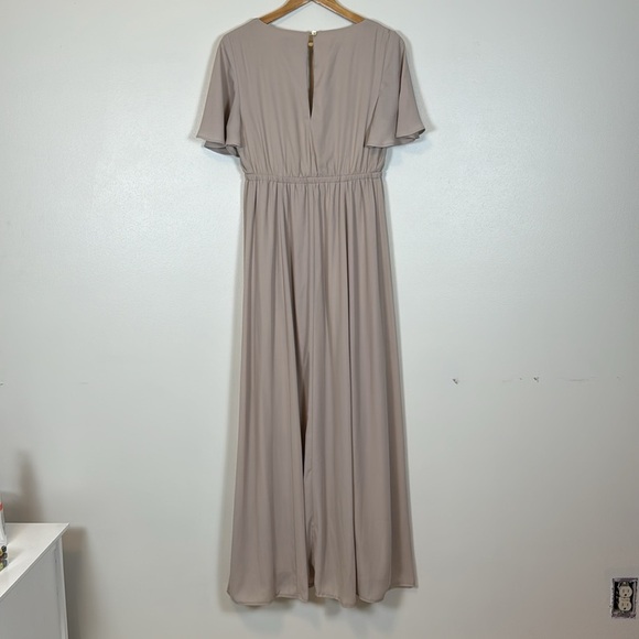 Show Me Your Mumu Michelle Flutter Sleeve Maxi Dress Womens Med Flowy Feminine - Picture 7 of 10